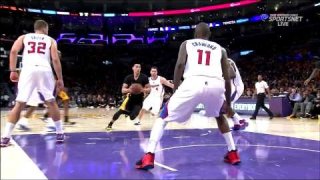October 31, 2014 - Clippers vs. Lakers - Jeremy Lin Gets Fouled But No Whistle
