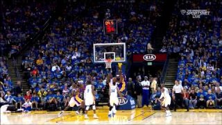 November 1, 2014 - Lakers vs. Warriors - Kobe Bryant Circus Shot Layup
