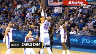 February 24, 2017 - Lakers vs. Thunder - Brandon Ingram Posterizes Taj Gibson