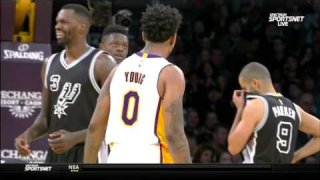 February 26, 2017 - Spurs vs. Lakers - Team Highlights