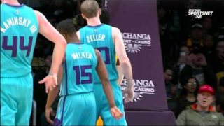 February 28, 2017 - Hornets vs. Lakers - 1st Quarter Team Highlights