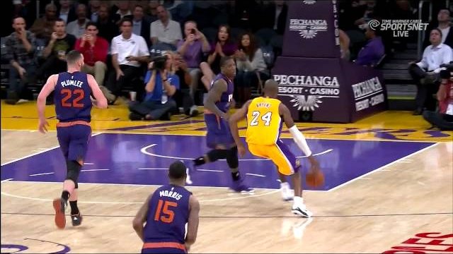 November 4, 2014 - Suns vs. Lakers - Kobe Bryant And 1 Layup