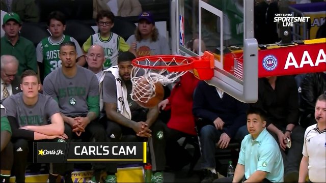 March 3, 2017 - Celtics vs. Lakers - 2nd Quarter Team Highlights