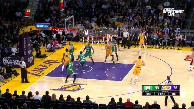 March 3, 2017 - Celtics vs. Lakers - 2nd Half Team Highlights