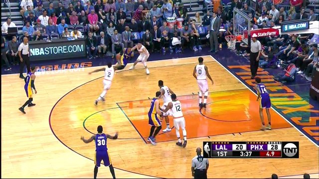 March 9, 2017 - Lakers vs. Suns - 1st Quarter Team Highlights