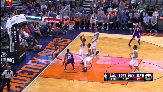 March 9, 2017 - Lakers vs. Suns - 4th Quarter Team Highlights